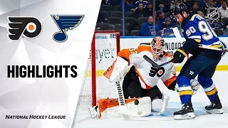 NHL Highlights | Flyers @ Blues 1/15/20