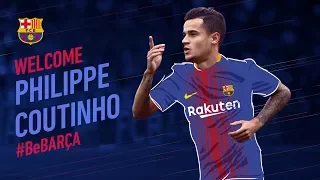 Philippe Coutinho, new FC Barcelona player