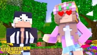 LITTLE KELLY HAS A NEW CRUSH! | Minecraft Little Kelly