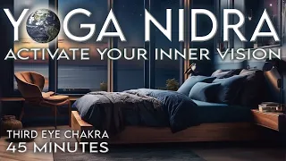 Unlocking Your Inner Vision: Third Eye Activation through Yoga Nidra