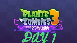 Plants vs Zombies 3 - Day 1 Completed | #gameplay #plants #zombies #plantsvszombies #popcapgames