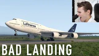 I am disappointed in your LANDINGS