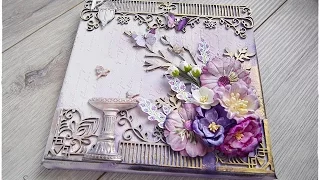 Mixed Media Canvas Tutorial 'Secret Garden' ♡ Maremi's Small Art ♡