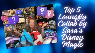 Top 5 Loungefly Bags Collab Hosted by Sara's Disney Magic 2024 #loungefly