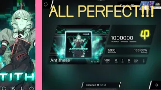 [Phigros x Arcaea (Crossing Pulse)] Antithese (AT Lv.15) | ALL PERFECT!!!