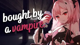 bought by a vampire ♡ (F4A) [kind owner] [personal attention] [asmr roleplay]