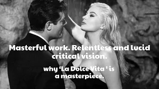 MASTERPIECES of World Cinema: why "La Dolce Vita" is a masterpiece. Film Review.