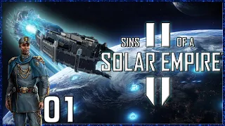 Let's Play Sins of a Solar Empire II 2 | TEC Loyalists Gameplay Episode 1 | Early Expansion