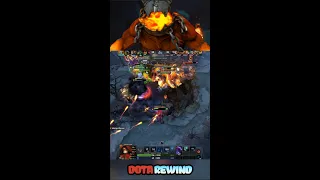 when (x4) golem becomes a hero #dota2  #shorts  #warlock #rampage