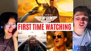 REACTING to *Top Gun: Maverick* THIS IS THE BEST!! (First Time Watching) 80s Movies