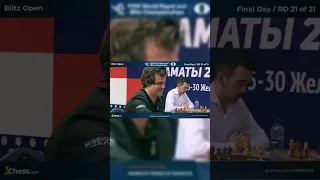 Момент, когда Магнус Карлсен стал абсолютным чемпионом мира #shorts