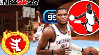 PRIME RUSSELL WESTBROOK BUILD NBA 2K23! OVERPOWERED SLASHER