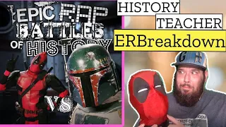 Deadpool vs Boba Fett ERBreakdown History Teacher Reaction