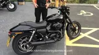 New Harley-Davidson Street 750 with Vance & Hines Exhaust