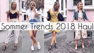 SOMMER TRENDS 2018 - Fashion HAUL kombiniert in 7 OUTFITS - TheBeauty2go