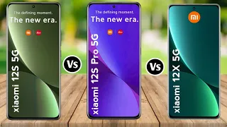 Xiaotmi 12S vs Xiaomi 12S Pro vs Xiaomi 12X