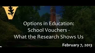 Options in Education: School Vouchers - What the Research Shows