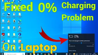 How to Fix 0% Charging Problem on Laptop in Hindi || Fixed 0 percent Charging issues on Laptop 🔥🔥