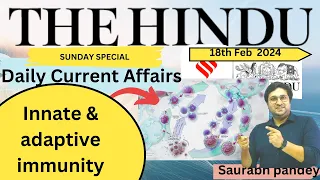 The Hindu  Editorial & News Analysis I 18th February  2024 I Cytomegalovirus I Saurabh Pandey