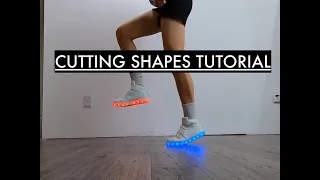 Shuffle Dance Beginner Tutorial | Learn to Cut Shapes | Running man, T-Step, Charleston