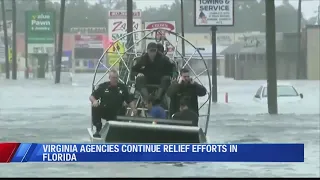 Virginia agencies offer continued aid to Florida