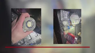 Mobile meth lab discovered during traffic stop