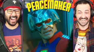 PEACEMAKER TRAILER REACTION!! (DC Official | HBO Max | James Gunn The Suicide Squad)