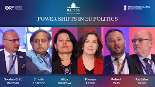 Eastern Promise: The Power Shifts in EU Politics | Shashi Tharoor | Raisina Dialogue 2023