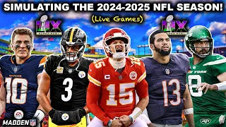 What if the 2025 NFL Season Started Today?! (Live Madden Simulation)