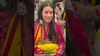 Isha Malviya visits Siddhivinayak temple after releasing her New Song #IshaMalviya #Viral #shorts