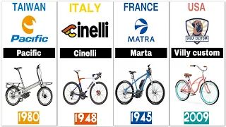 List of bicycle brands from different countries | bicycle brands by country #bikes #4k