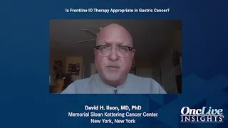 Is Frontline IO Therapy Appropriate in Gastric Cancer?