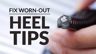 How to Instantly Repair High Heel Tips - Shoe Repair Kit