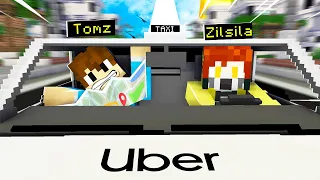 We became UBER TAXI Drivers in Minecraft! @perfectgamingmachan  (മലയാളം)