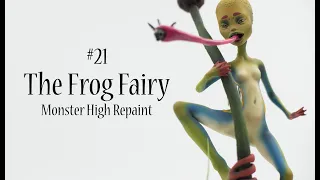 The Frog Fairy - project fated to be a disaster... OOAK doll figurine