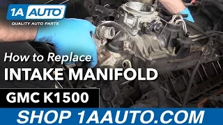 How to Replace Intake Manifold Gaskets 96-99 GMC K1500 5.7L