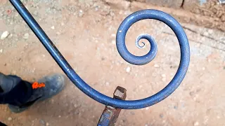 Learn how to make a handmade iron ornament