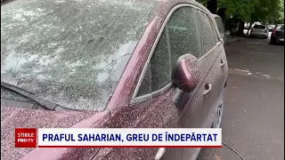 Specialiștii avertizează că ploile cu particule de praful saharian s-ar putea repeta