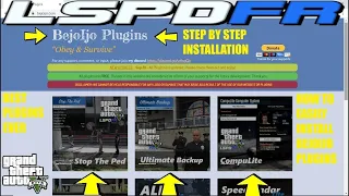 How To Easily Install LSPDFR Best Plugins (Bejoijo Plugins) STP ,Ultimate Backup & Compulite #LSPDFR