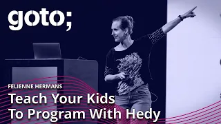 Teaching Kids to Program with Hedy: A Gradual Programming Language • Felienne Hermans • GOTO 2022
