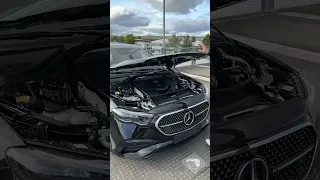 Unpacking the 2024 Mercedes-Benz E-Class!💫 #shortsvideo