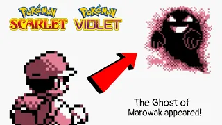 MAROWAK'S GHOST CONFIRMED in Pokemon Scarlet & Violet !!! Shocking Move by Gamefreak!