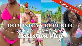 Baecation in PUNTA CANA vlog | beautiful resort, excursions, swimming with dolphins| radisson blu