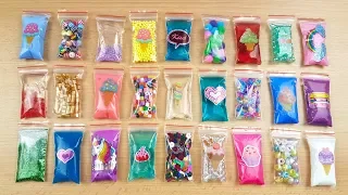 Making Mega Crunchy Slime With Funny Bags and Piping   Satisfying Slime #63