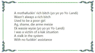 Die Antwoord - Rich Bh Lyrics