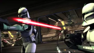 Star Wars The Clone Wars - Green Company vs. Super Battle Droids