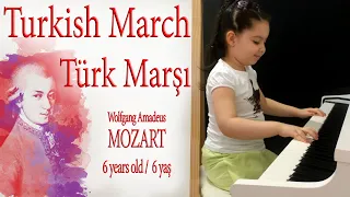 Mozart - Turkish March / Türk Marşı (Rondo Alla Turca), 6 y.o. / 6 yaş