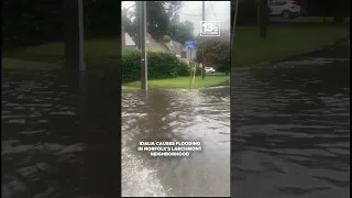 Tropical Storm #Idalia causes tidal flooding in Norfolk #shorts