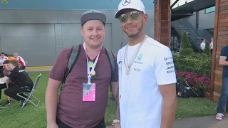 I Met Lewis Hamilton