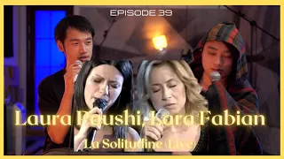 Romantic France | HK React 反應 | Laura Pausini & Lara Fabian - La Solitudine (Live)